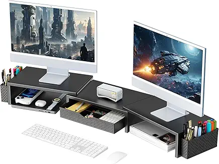 gianotter Dual Monitor Stand Riser